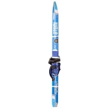 Лыжный комплект для детей Atemi Formula STEP blue, рост, 90, крепление "комби", без лыжных палок