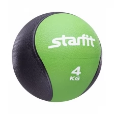 Медбол STARFIT Pro GB-702, 4 кг, зеленый 1/4;