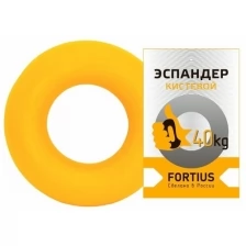 Эспандер-кольцо FORTIUS 40кг. желтый